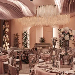 تصميم قاعات زفاف